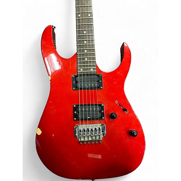 Used Ibanez RG120 Red Solid Body Electric Guitar