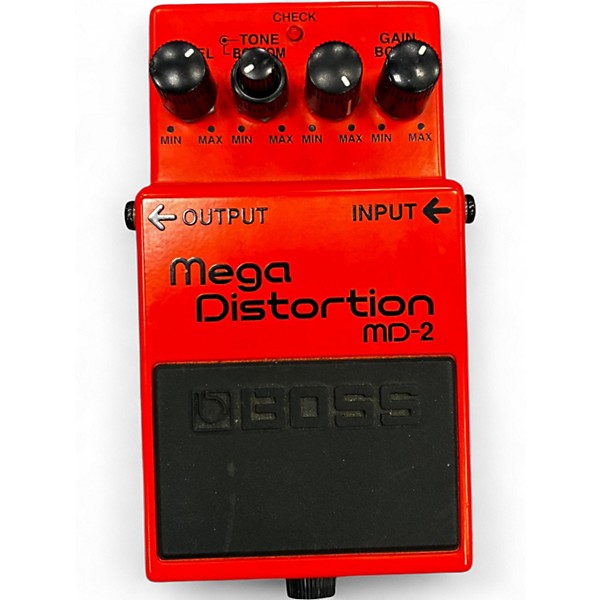 Used BOSS MD2 Mega Distortion Effect Pedal
