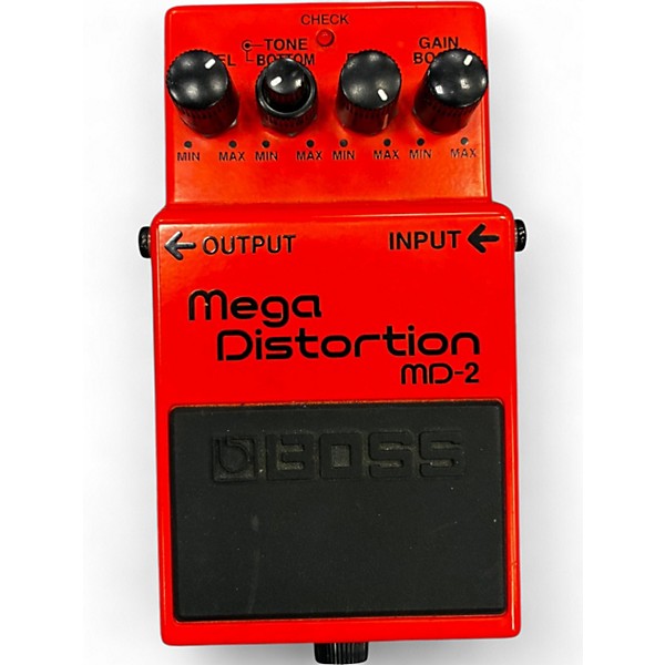 Used BOSS MD2 Mega Distortion Effect Pedal