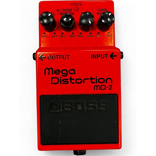 Used BOSS MD2 Mega Distortion Effect Pedal
