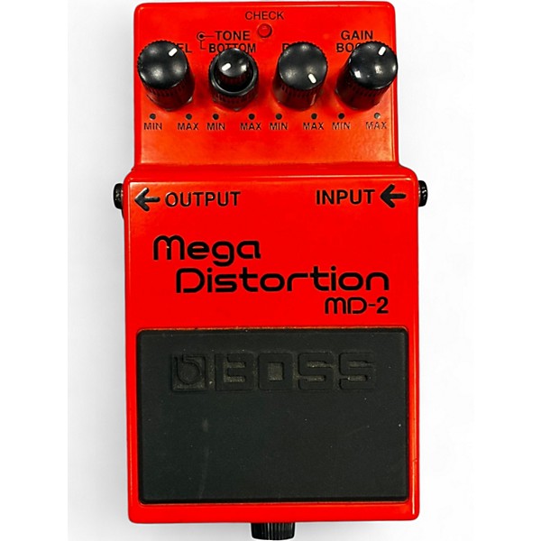 Used BOSS MD2 Mega Distortion Effect Pedal
