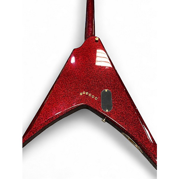Used ESP LTD KHV RED SPARKLE Solid Body Electric Guitar