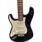 Used Fender Standard Stratocaster Left Handed Black Solid Body Electric Guitar