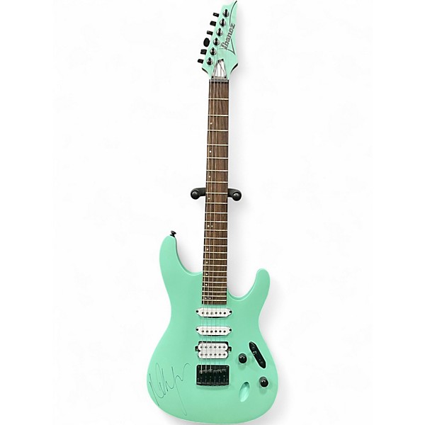Used Ibanez S561 Seafoam Green Solid Body Electric Guitar