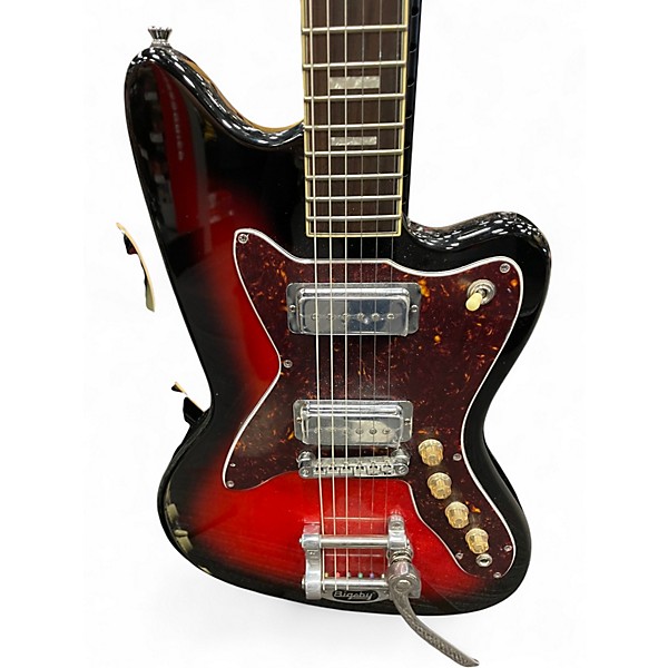 Used Silvertone 1478 SUNBURST Solid Body Electric Guitar