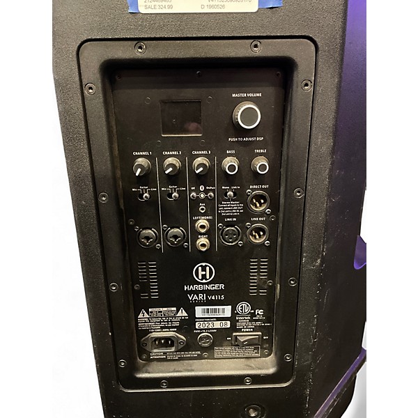 Used Harbinger VARI 4115 Powered Speaker