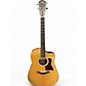 Used Taylor 210CE Natural Acoustic Electric Guitar thumbnail