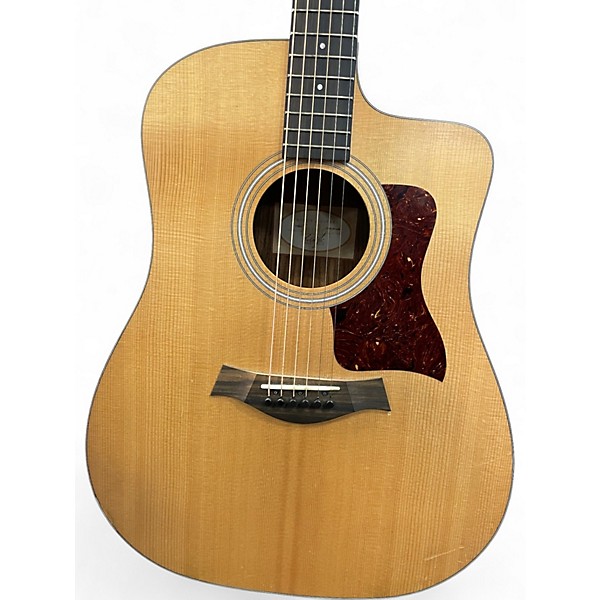 Used Taylor 210CE Natural Acoustic Electric Guitar