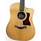 Used Taylor 210CE Natural Acoustic Electric Guitar