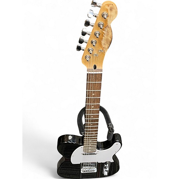 Used Squier Bullet Telecaster Black Solid Body Electric Guitar