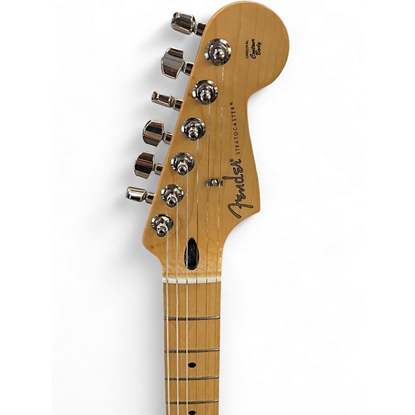 Used Fender Player Stratocaster HSS Silver Solid Body Electric Guitar