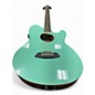 Used Ibanez TCY10E Talman Seafoam Green Acoustic Electric Guitar thumbnail