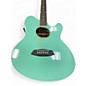 Used Ibanez TCY10E Talman Seafoam Green Acoustic Electric Guitar