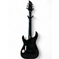 Used ESP LTD H1001FM Deluxe Trans Black Solid Body Electric Guitar