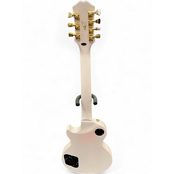 Used Epiphone LES PAUL MKH ORIGINS CUSTOM Antique White Solid Body Electric Guitar