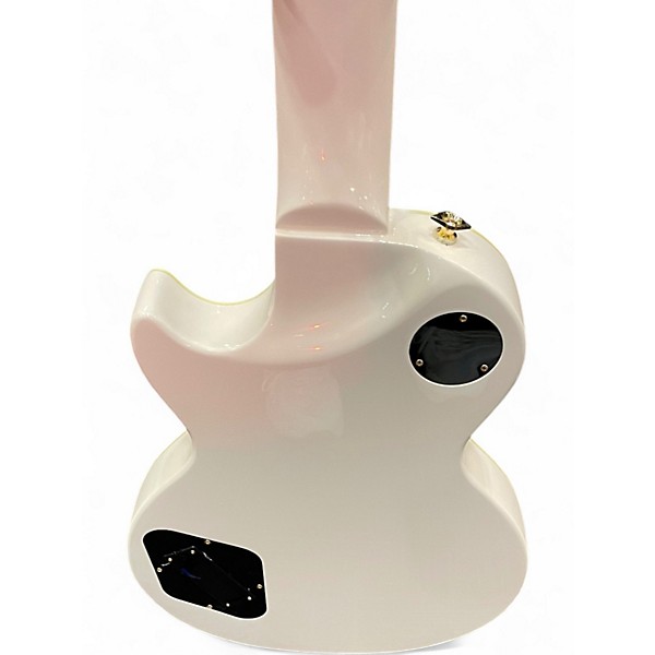 Used Epiphone LES PAUL MKH ORIGINS CUSTOM Antique White Solid Body Electric Guitar