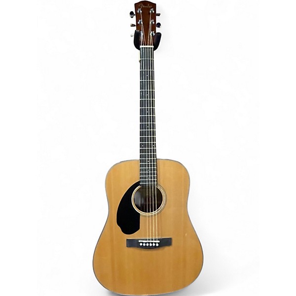 Used Fender CD-60S LH Natural Acoustic Guitar