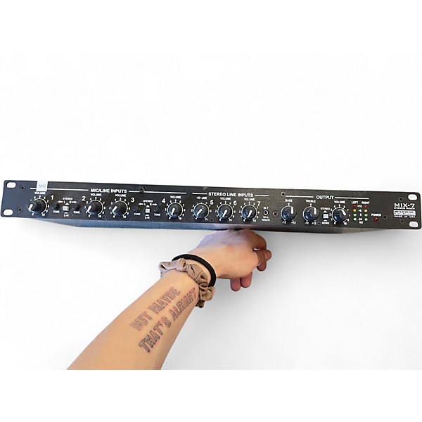 Used Whirlwind Mix-7 Powered Mixer