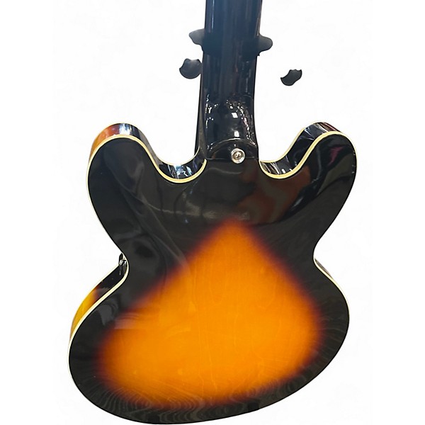 Used Epiphone Dot Tobacco Sunburst Hollow Body Electric Guitar