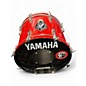Used Yamaha 5 Piece Power V Red Drum Kit