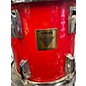Used Yamaha 5 Piece Power V Red Drum Kit