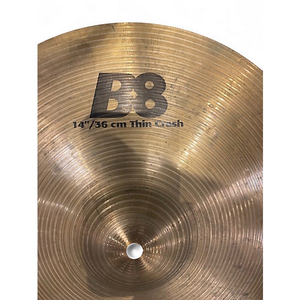 Used SABIAN 14in B8 Thin Crash Cymbal