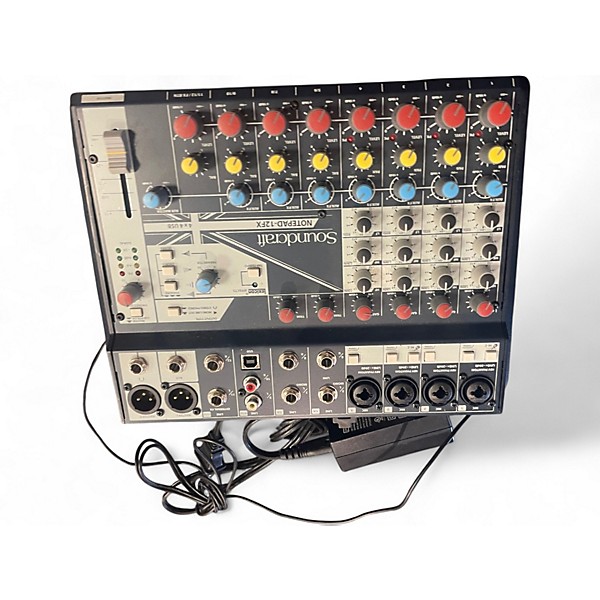 Used Soundcraft notepad12fx Mixer