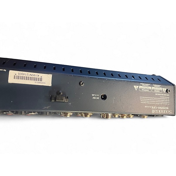 Used Soundcraft notepad12fx Mixer