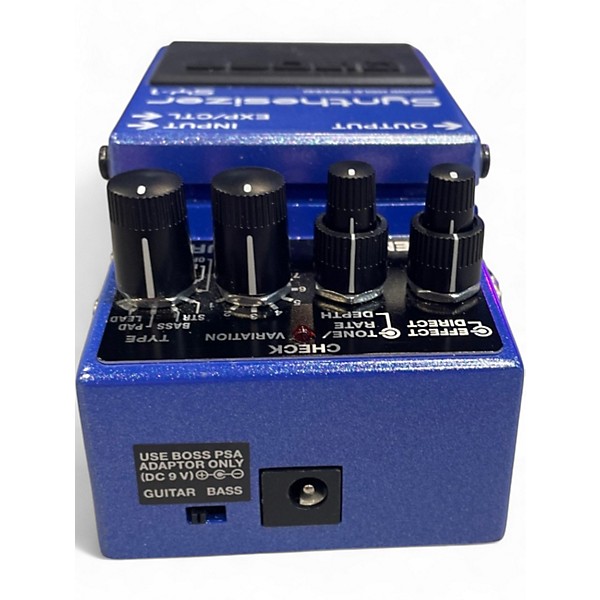 Used BOSS SY-1 Effect Pedal Package
