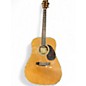 Used Zager zad80n Natural Acoustic Guitar
