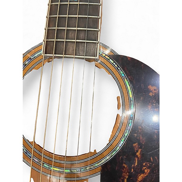 Used Zager zad80n Natural Acoustic Guitar