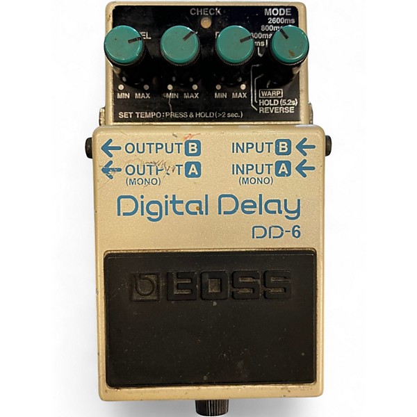 Used BOSS DD6 Digital Delay Effect Pedal