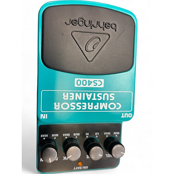 Used Behringer CS400 Compressor Sustainer Effect Pedal