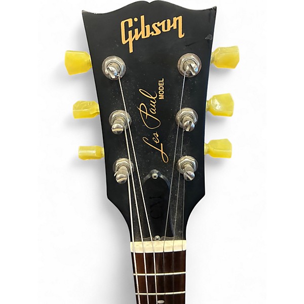 Used Gibson Les Paul CM 2015 Worn Ebony Solid Body Electric Guitar