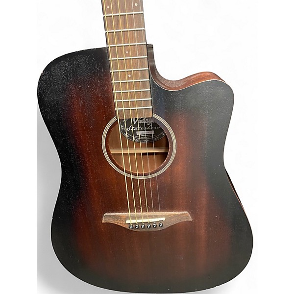 Used Vintage Statesboro Mahogany Acoustic Electric Guitar