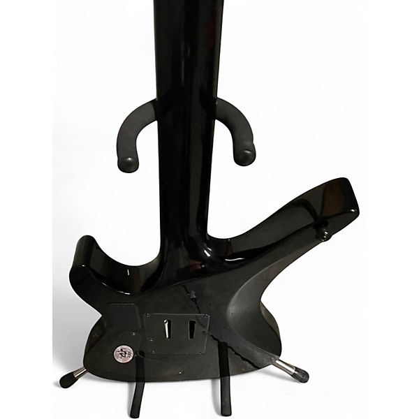 Used Schecter Guitar Research Synyster Gates Signature Custom S Black and Silver Solid Body Electric Guitar