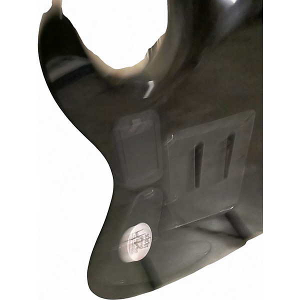 Used Schecter Guitar Research Synyster Gates Signature Custom S Black and Silver Solid Body Electric Guitar