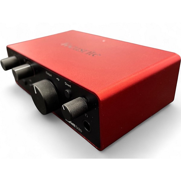 Used Focusrite Scarlett Solo Gen 4 Audio Interface