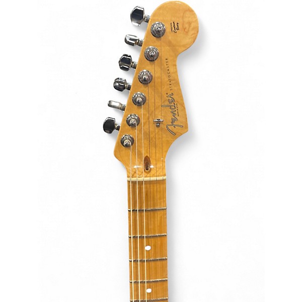 Used 2008 Fender American Standard Stratocaster Pewter Solid Body Electric Guitar