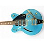 Used Gretsch Guitars cat cv Blue Hollow Body Electric Guitar