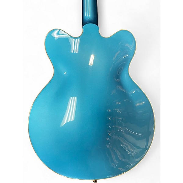 Used Gretsch Guitars cat cv Blue Hollow Body Electric Guitar