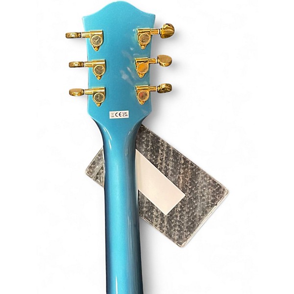 Used Gretsch Guitars cat cv Blue Hollow Body Electric Guitar