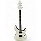 Used Schecter Guitar Research C1 Platinum WHITE FLAME Solid Body Electric Guitar thumbnail