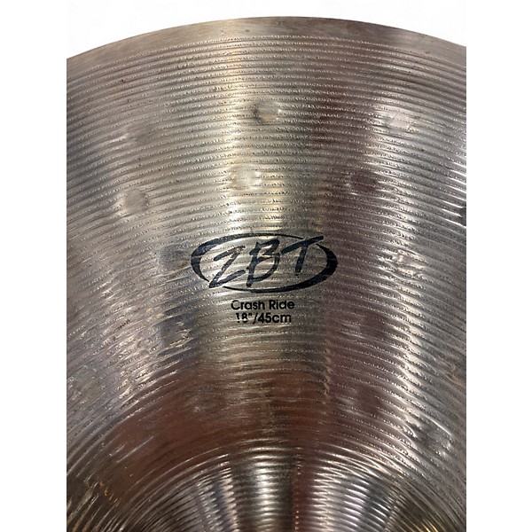 Used Zildjian 18in ZBT Crash Ride Cymbal
