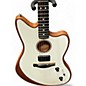 Used Fender AMERICAN ACOUSTASONIC JAZZMASTER ATOMIC WHITE Acoustic Electric Guitar thumbnail