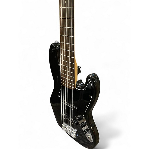 Used Squier Affinity Jazz Bass VI Black Electric Bass Guitar