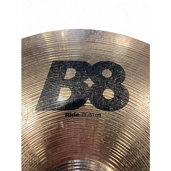 Used SABIAN 20in B8 Ride Cymbal