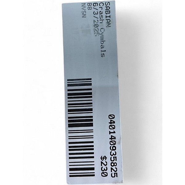 Used SABIAN 20in B8 Ride Cymbal