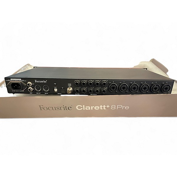 Used Focusrite Clarett 8Pre USB Audio Interface