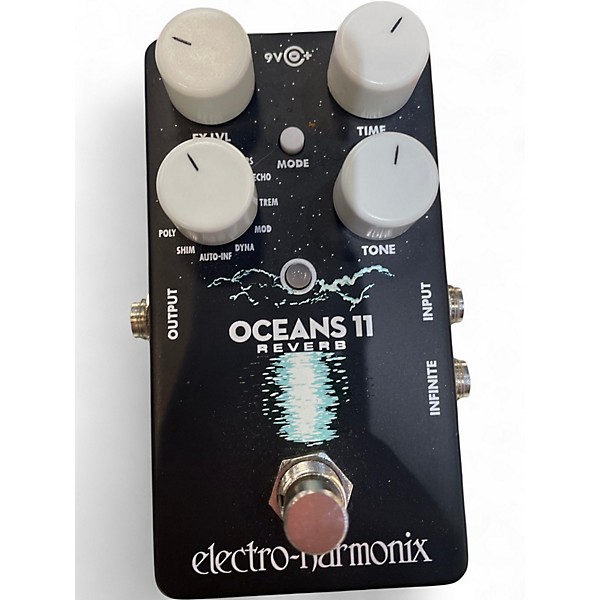 Used Electro-Harmonix Oceans 11 Reverb Effect Pedal